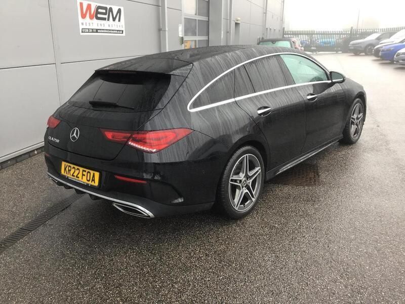 Black Used 2022 Mercedes CLA250 AMG line Sedan | £25,999 (Fair price) - Image 1/4