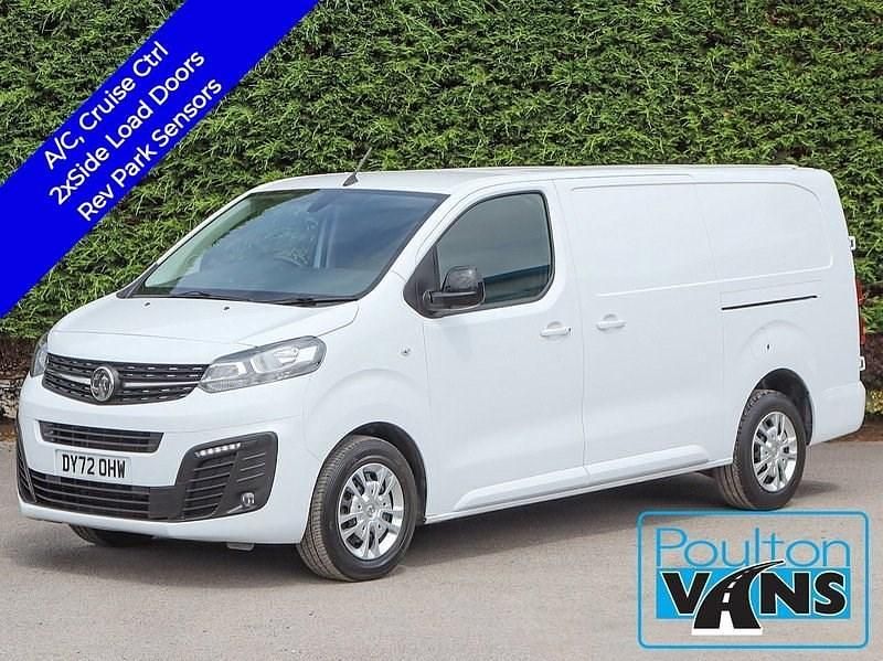 White Used 2022 Vauxhall Vivaro Sportive Van | £14,950 (Fair price) - Image 1/3
