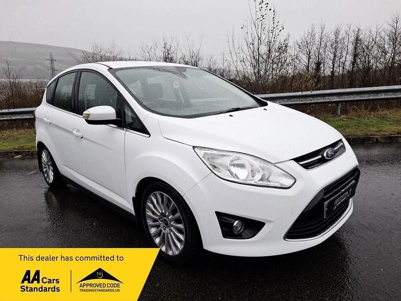 White Used 2012 Ford C-MAX Titanium MPV | £5,299 (Fair price) - Image 1/4