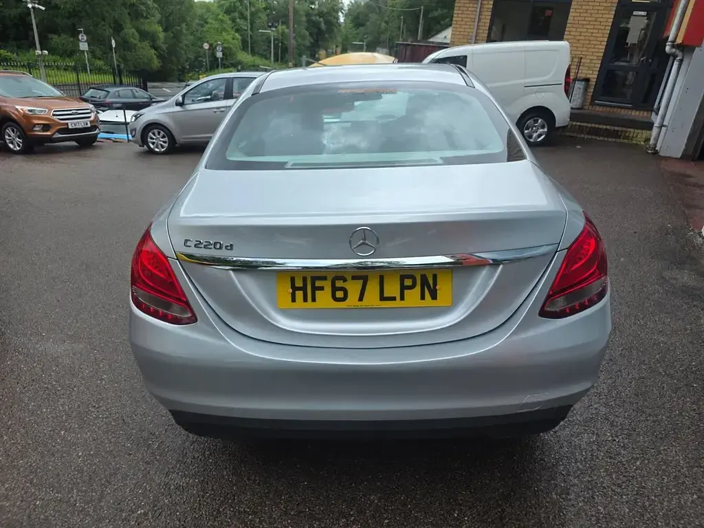 Used Mercedes C220 SE 2017 Silver Sedan
