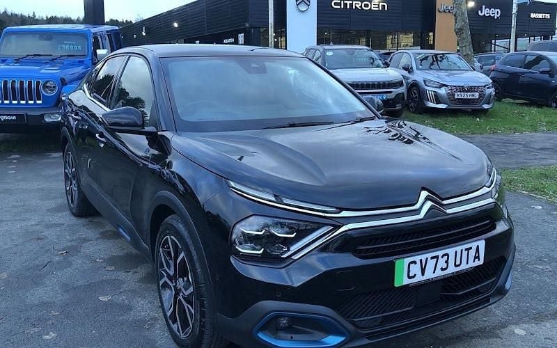 Used Citroën e-C4 Shine 100 kW (136 HP) 2023 Black Sedan