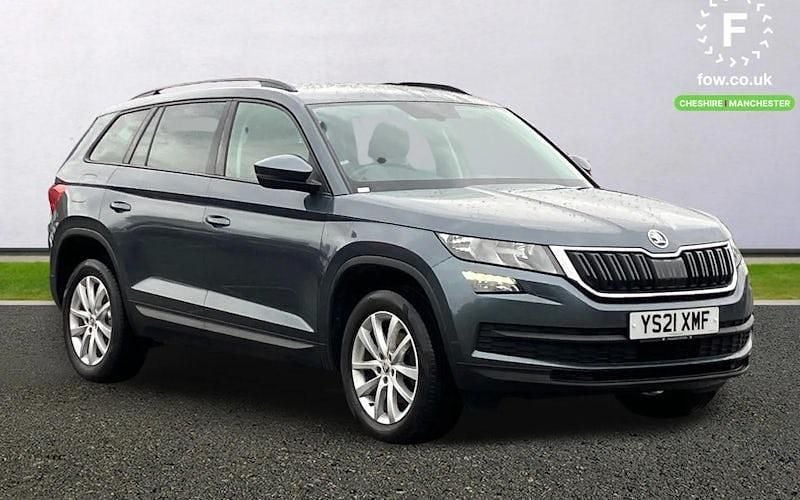 Grey Used 2021 Skoda Kodiaq SE SUV | £22,199 (Good price) - Image 1/4