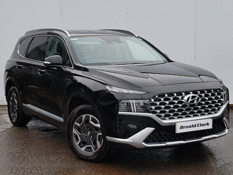 Black Used 2022 Hyundai Santa Fe Premium SUV | £27,198 (Good price) - Image 1/4