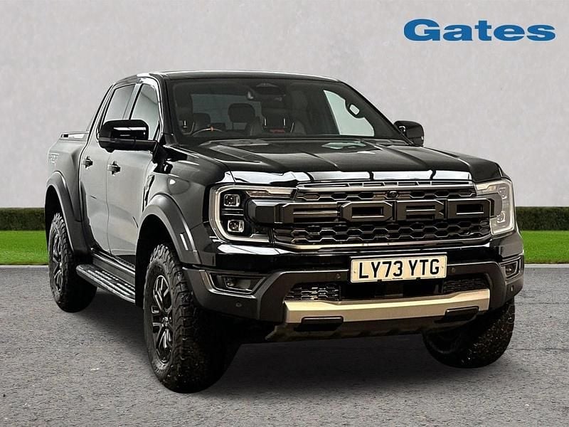 Black Used 2024 Ford Ranger Raptor Pickup | £39,299 (Super price) - Image 1/4