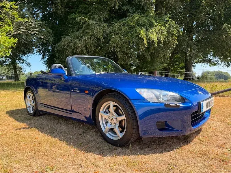 Used Honda S 2000 S 240 HP (176 kW) 2001 Blue Cabriolet