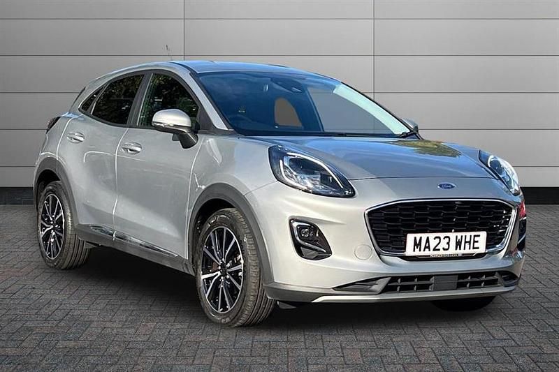 Silver Used 2023 Ford Puma Gen-E Titanium Hatchback | £15,350 (Good price) - Image 1/3