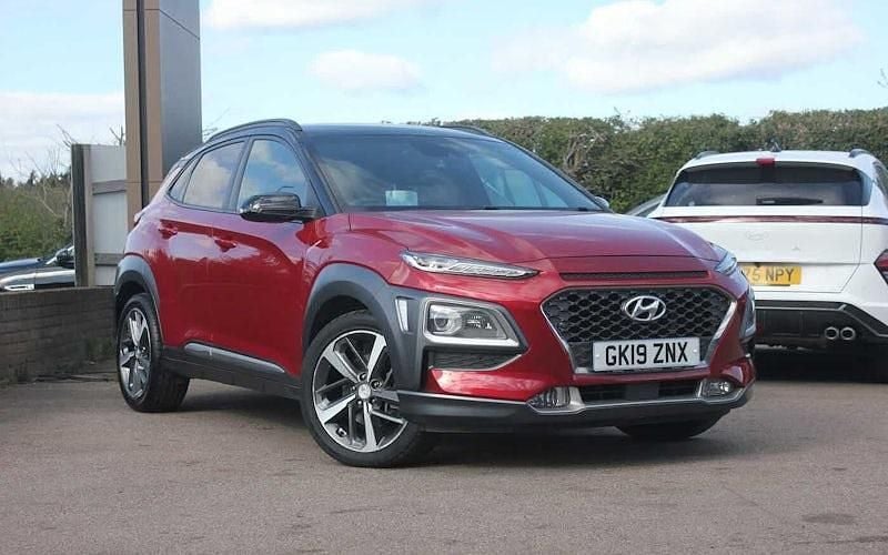 Used Hyundai Kona Premium 177 HP (130 kW) 2019 Red SUV
