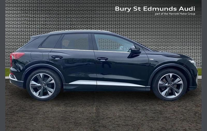 Used Audi Q4 e-tron S-Line 150 kW (204 HP) 2023 Black SUV