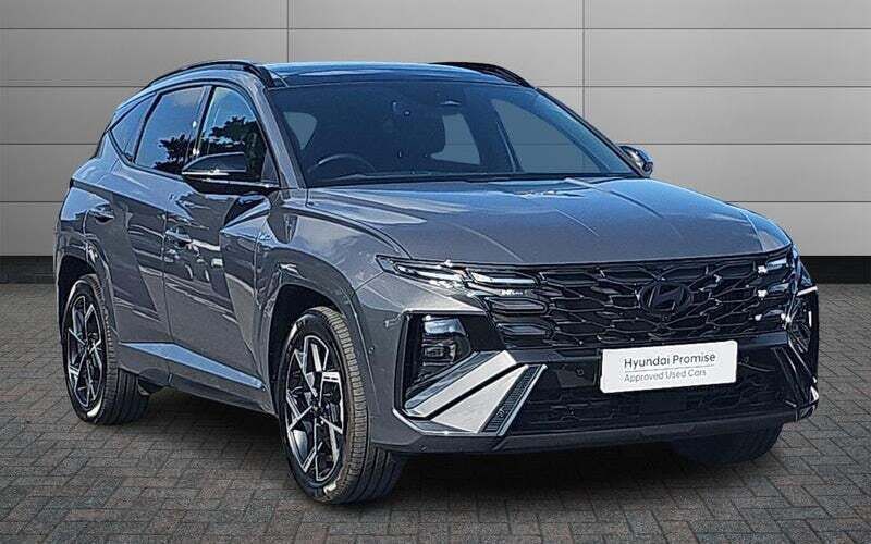 Grey Used 2024 Hyundai Tucson N Line SUV | £33,790 (Expensive) - Image 1/4