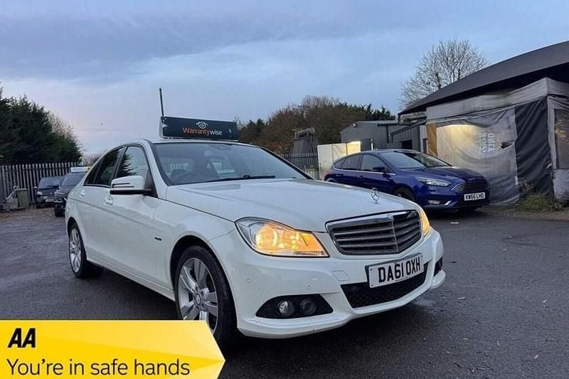 White Used 2012 Mercedes C220 Edition 1 Sedan | £3,490 (Fair price) - Image 1/1