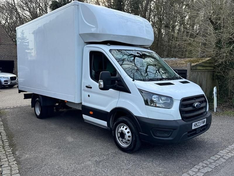 Used Ford Transit 130 HP (95 kW) 2023 White Cabriolet