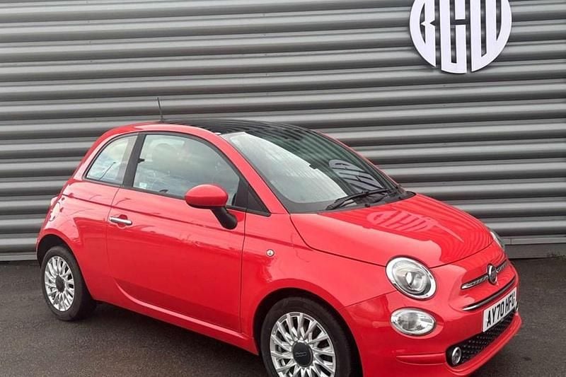 Used Fiat 500 Lounge 70 HP (51 kW) 2020 Pink Hatchback