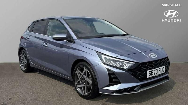 Blue Used 2024 Hyundai i20 Premium Hatchback | £17,227 (Fair price) - Image 1/4