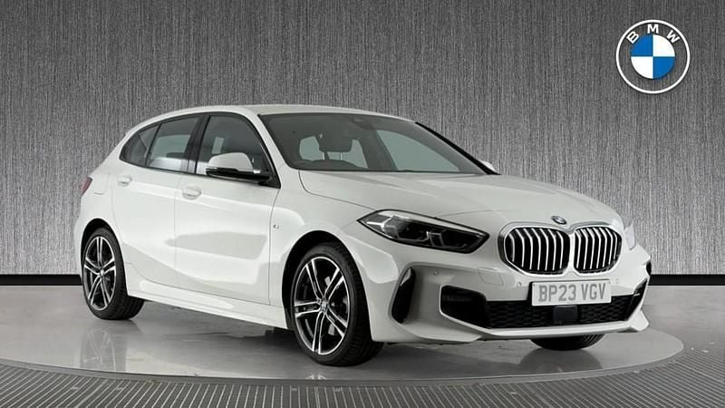 White Used 2023 BMW 118 M Sport Hatchback | £21,999 (Good price) - Image 1/3