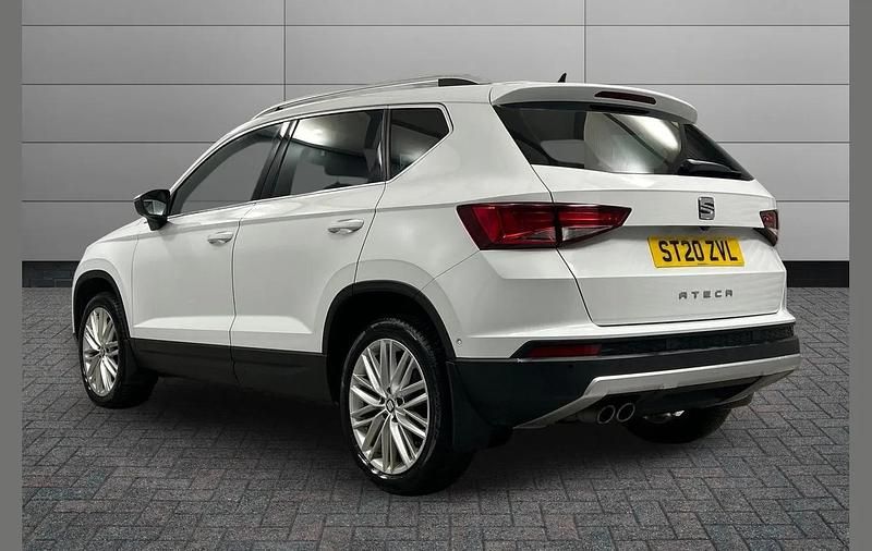 Used Seat Ateca XCELLENCE 147 HP (108 kW) 2020 White SUV