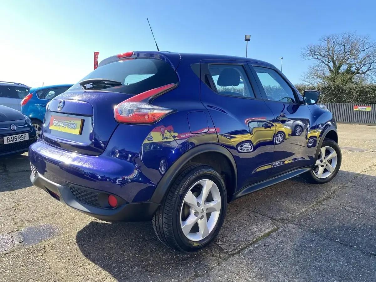 Used Nissan Juke Visia 2018 Blue SUV