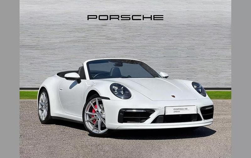 White Used 2021 Porsche 911 Cabriolet | £99,950 (Good price) - Image 1/4