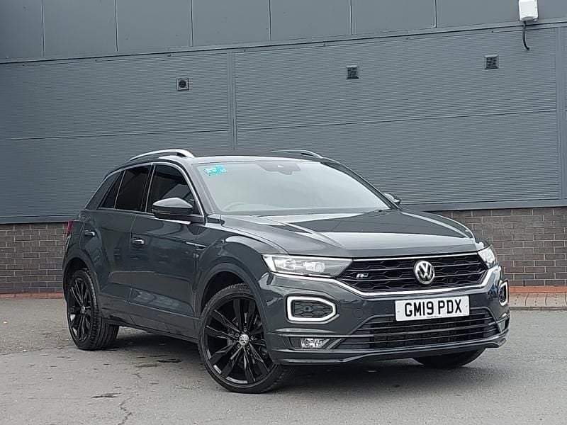 Grey Used 2019 VW T-Roc R-line SUV | £16,998 (Good price) - Image 1/4
