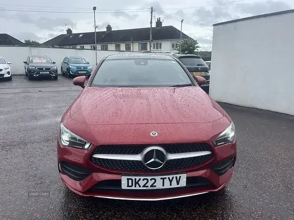 Used Mercedes CLA180 AMG Line Premium Plus 2022 Red Sedan