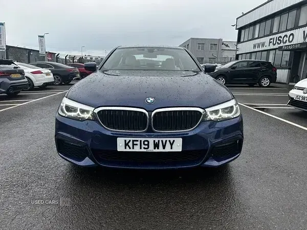 Used BMW 520 M Sport 187 HP (137 kW) 2019 Blue Sedan