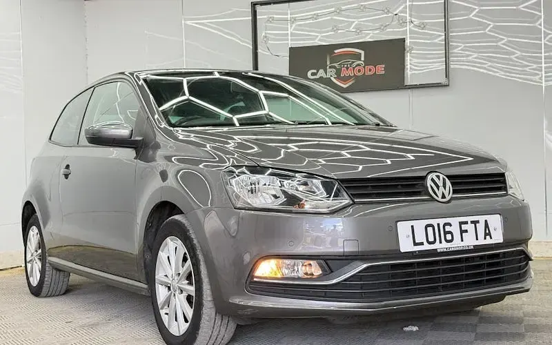 Used VW Polo Match 90 HP (66 kW) 2016 Grey Hatchback