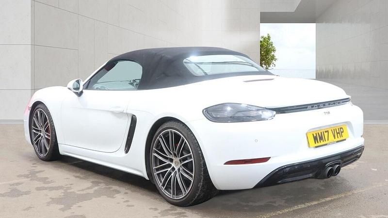 Used Porsche Boxster 2017 White Cabriolet
