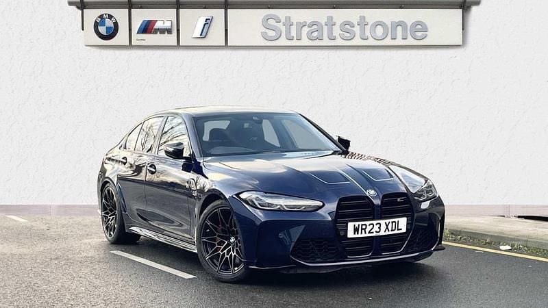 Blue Used 2023 BMW M3 Competition Edition | £57,899 (Super price) - Image 1/4
