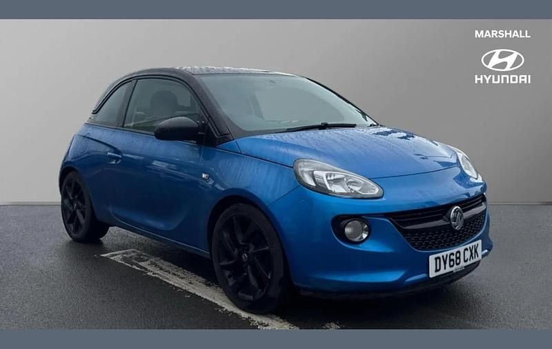 Used Vauxhall Adam 68 HP (50 kW) 2018 Blue Hatchback