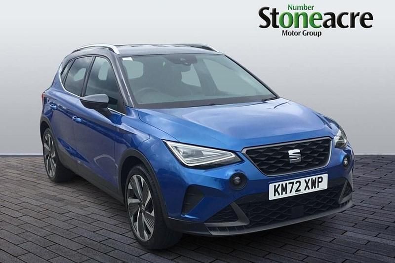 Blue Used 2022 Seat Arona FR Sport SUV | £13,100 (Fair price) - Image 1/1