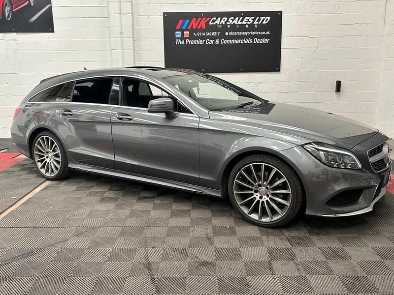 Used Mercedes CLS220 Shooting Brake AMG line 2017 Grey Estate