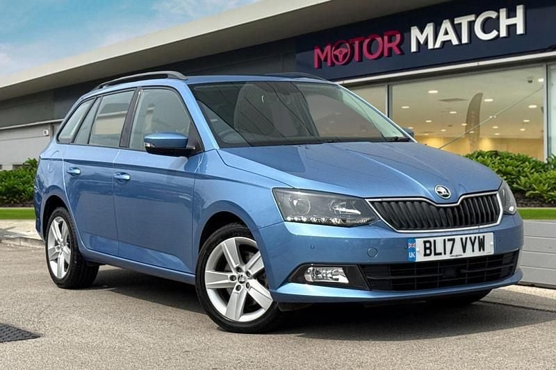 Blue Used 2017 Skoda Fabia SE L Estate | £8,290 (Super price) - Image 1/4