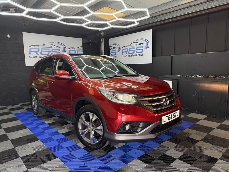 Red Used 2014 Honda CR-V EX SUV | £7,750 (Fair price) - Image 1/4