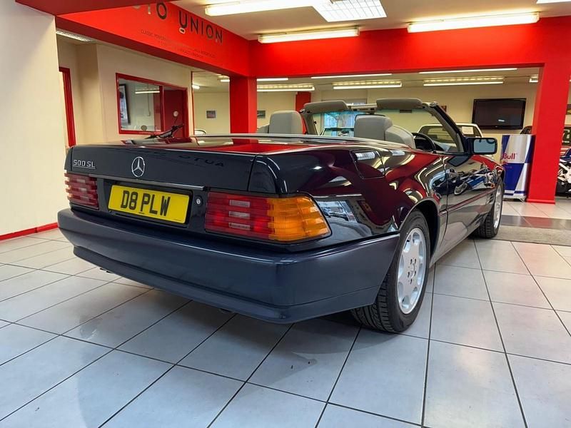 Used Mercedes SL500 322 HP (236 kW) 1990 Blue