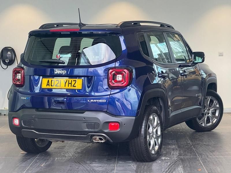 Used Jeep Renegade Limited 187 HP (137 kW) 2021 Blue SUV