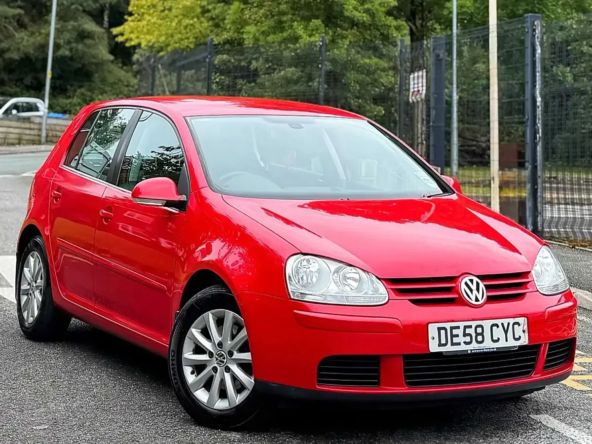 Used VW Golf VI Match 2008 Red Hatchback