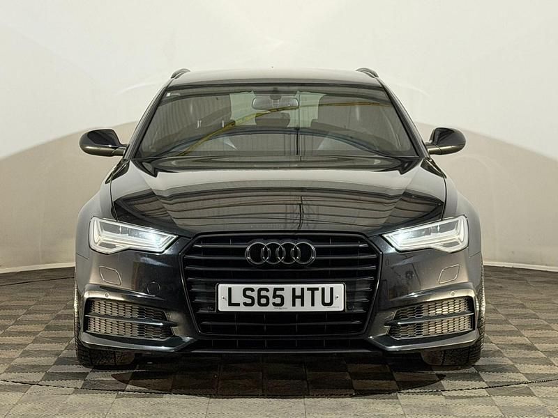 Used Audi A6 Black Edition 190 HP (139 kW) 2015 Black Estate