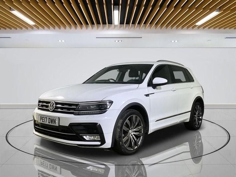 Used VW Tiguan R-line 150 HP (110 kW) 2017 White SUV