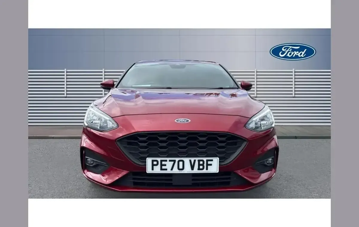 Used Ford Focus ST-Line 123 HP (90 kW) 2020 Red Hatchback