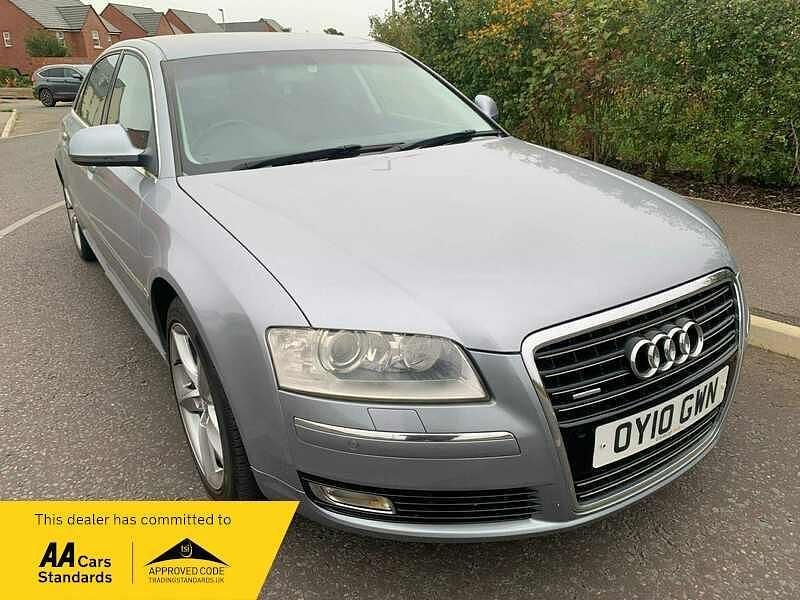 Silver Used 2010 Audi A8 Sedan | £7,500 - Image 1/2