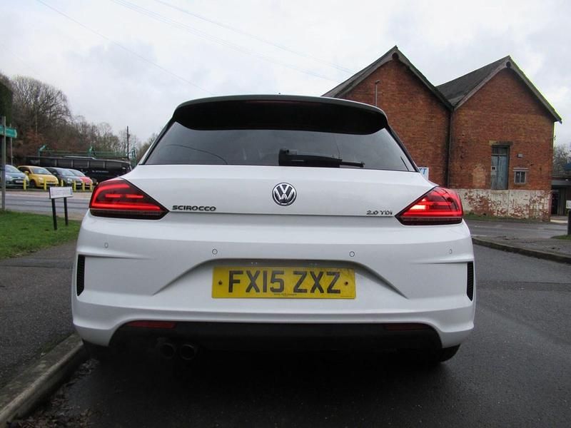 Used VW Scirocco R-line 2015 White Coupe