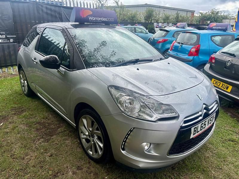 Used DS Automobiles DS3 100 HP (73 kW) 2015 Silver Hatchback