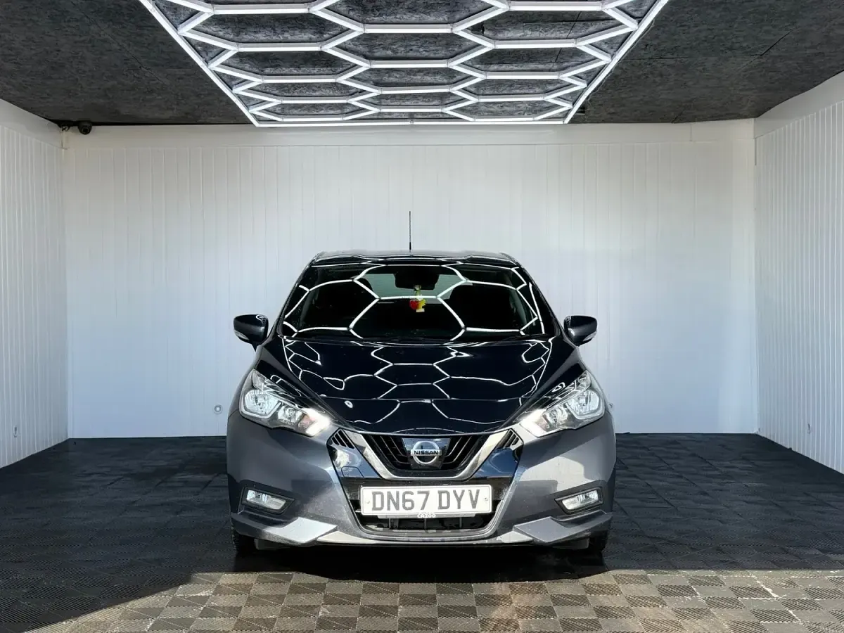 Used Nissan Micra Acenta 90 HP (66 kW) 2017 Grey Hatchback