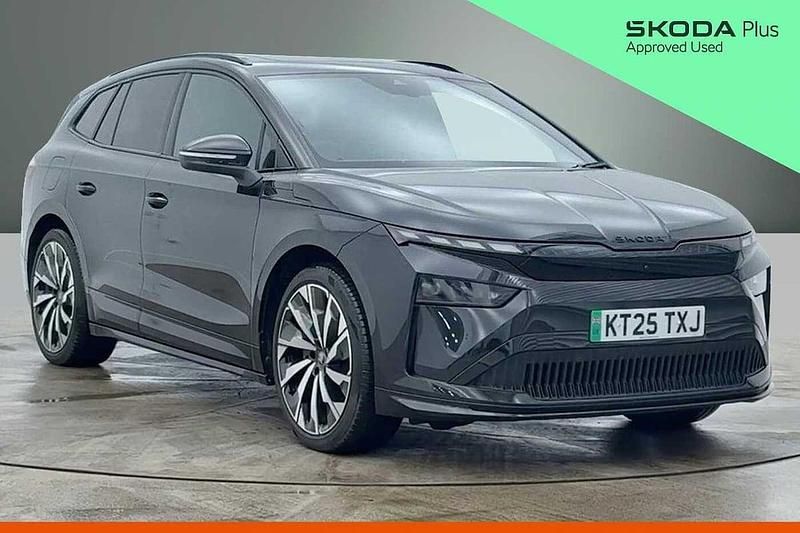 Used Skoda Enyaq iV SportLine 154 kW (210 HP) 2025 Black magic pearl effect SUV