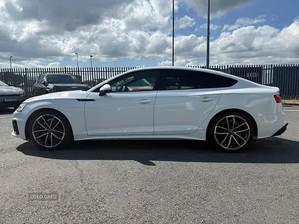 Used Audi A5 S-Line 2023 White Coupe