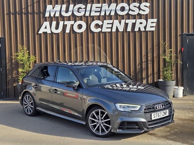 Used Audi A3 Black Edition 150 HP (110 kW) 2017 Grey Hatchback