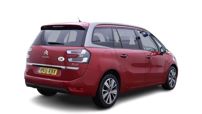 Used Citroën Grand C4 Picasso Exclusive 120 HP (88 kW) 2015 Red MPV
