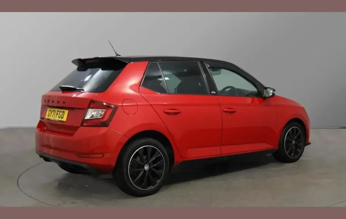 Used Skoda Fabia Monte Carlo 95 HP (69 kW) 2021 Red Hatchback