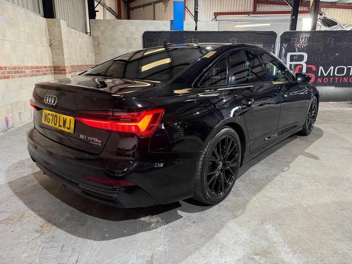 Used Audi A6 Black Edition 294 HP (216 kW) 2020 Black Sedan
