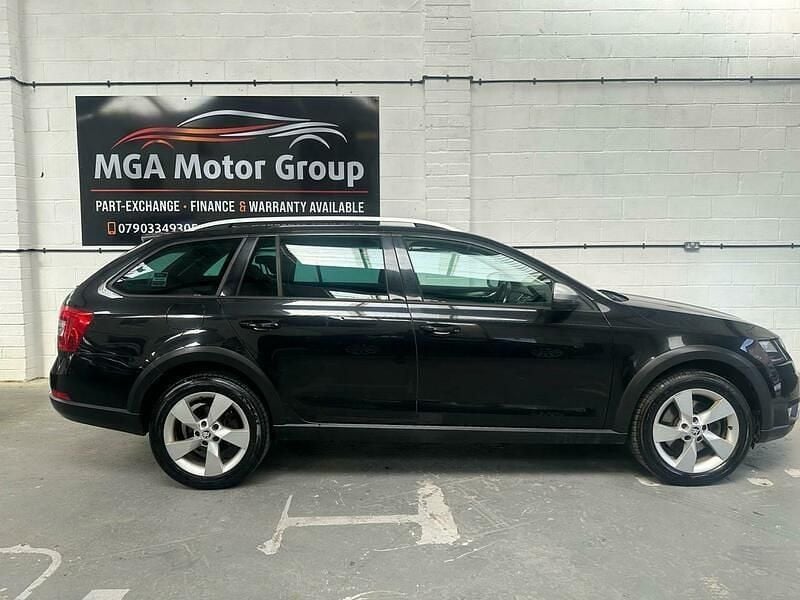 Used Skoda Octavia Scout 4x4 2017 Black Estate