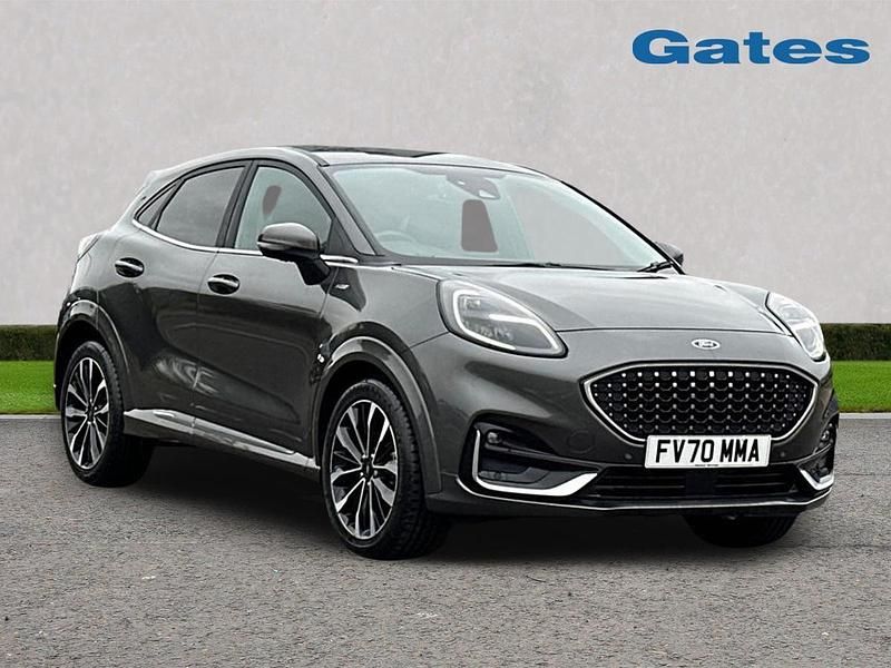 Grey Used 2020 Ford Puma ST-Line X Hatchback | £16,799 (A bit pricey) - Image 1/4